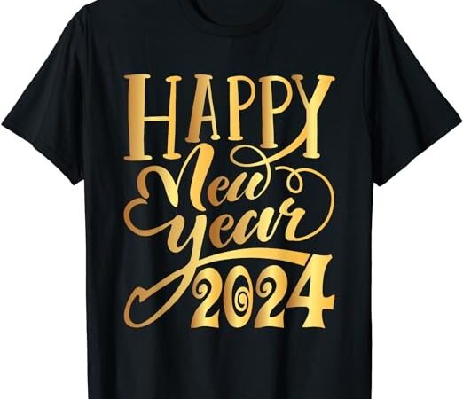 Happy new year 2024 t-shirt