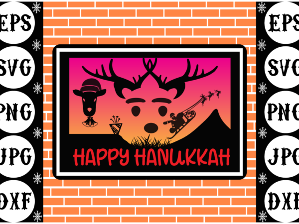 Happy hanukkah graphic t shirt