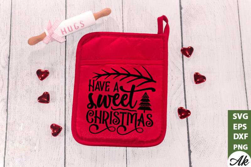 Christmas Pot Holder SVG Bundle