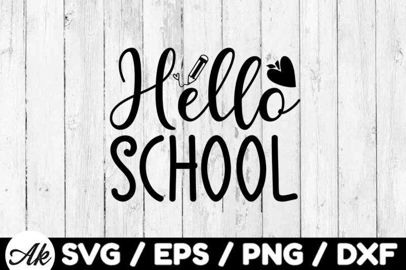 Back to school SVG Bundle