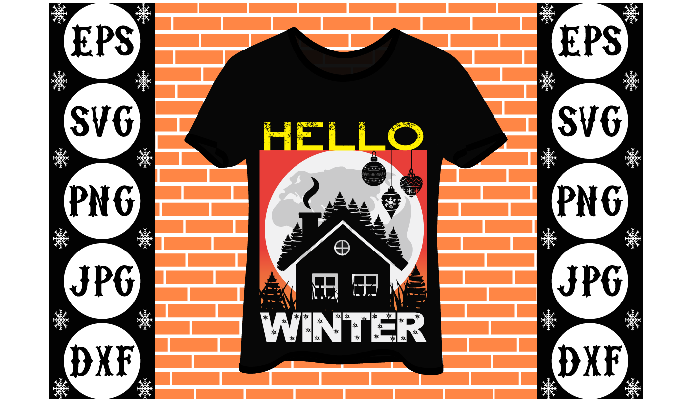 Hello winter - Buy t-shirt designs