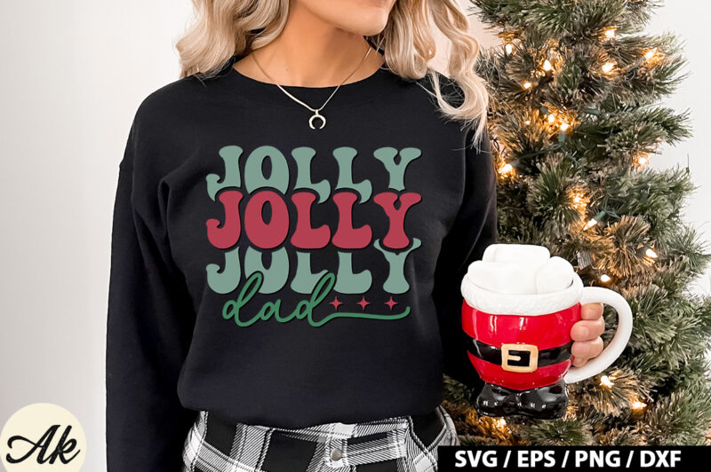 Jolly dad Retro SVG