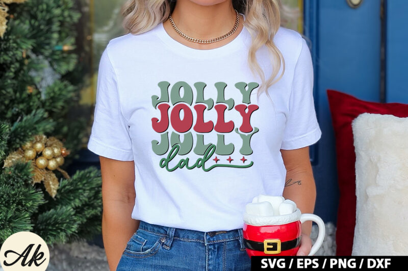 Jolly dad Retro SVG