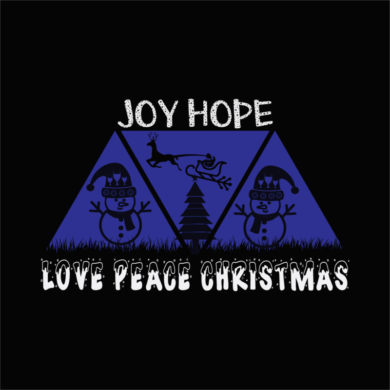 Joy Hope Love Peace Christmas