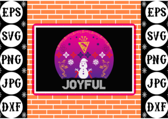 Joyful vector clipart