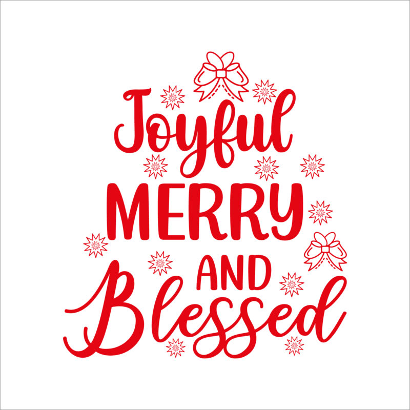 Joyful merry and blessed 1