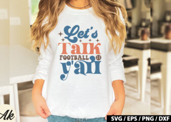 Let’s talk football y’all Retro SVG