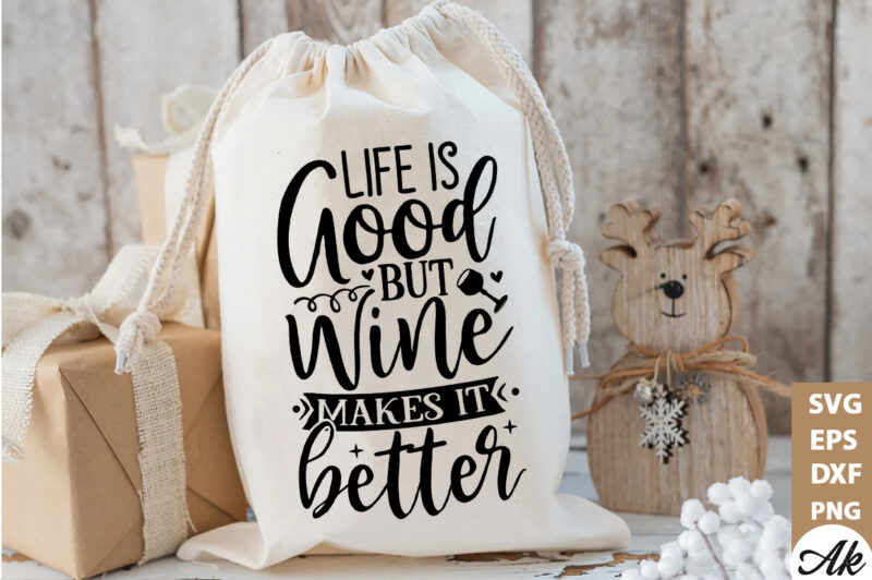 Christmas Wine Bag SVG Bundle