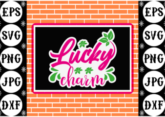 Lucky charm sticker