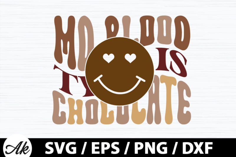 Retro World Chocolate SVG Bundle