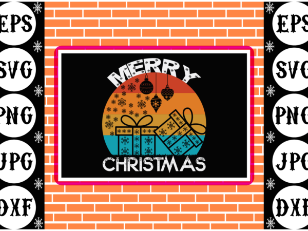 Merry christmas t shirt designs for sale