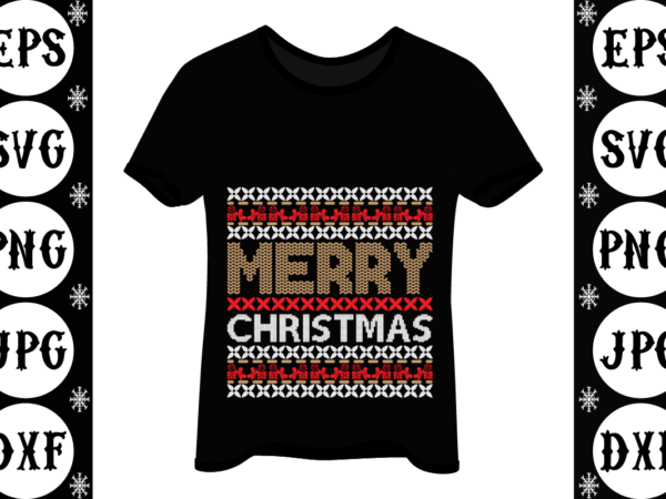 Merry christmas t shirt designs for sale