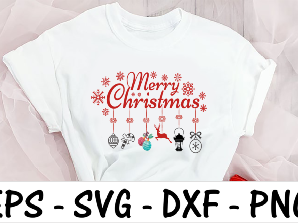 Merry christmas 5 t shirt designs for sale