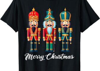 Merry Christmas Nutcracker Ballet Festive Xmas Men Women T-Shirt