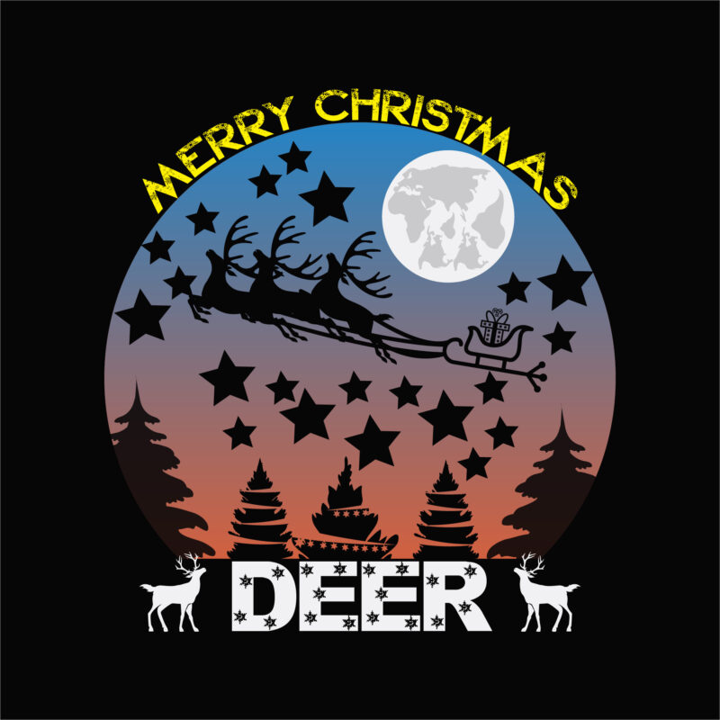 Merry Christmas deer