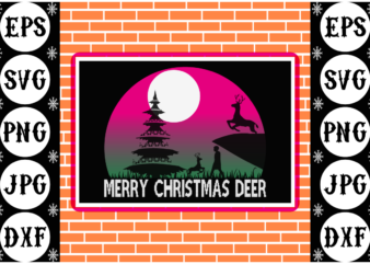 Merry Christmas deer