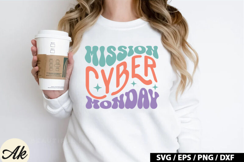 Retro Cyber Monday SVG Bundle