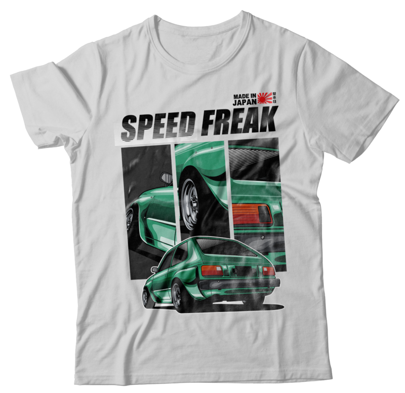 Sport Car Streetwear Designs Bundle 2 | Streetwear Designs | JDM Designs | Graphics Shirt | Sport Car Sublimation | DTF | DTG