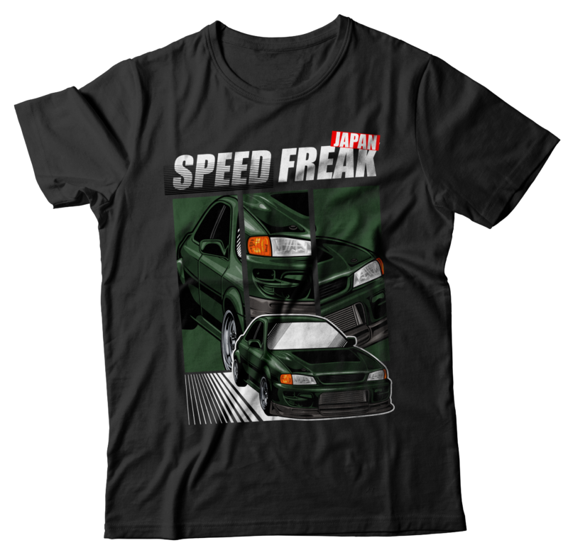 Sport Car Streetwear Designs Bundle 2 | Streetwear Designs | JDM Designs | Graphics Shirt | Sport Car Sublimation | DTF | DTG