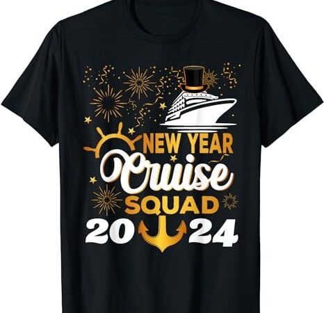 New year cruise 2024 nye party family vacation t-shirt