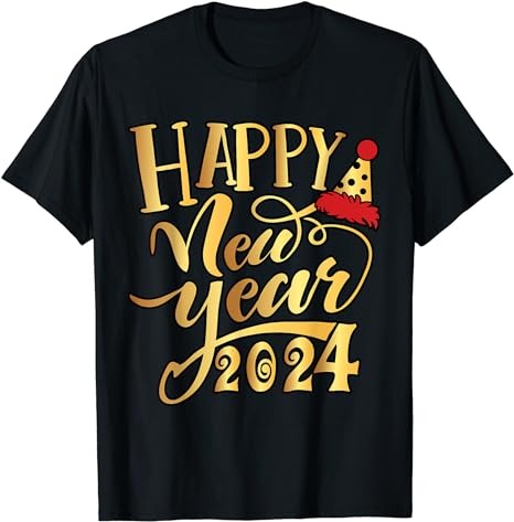 15 New Year 2024 Shirt Designs Bundle For Commercial Use Part 4, New Year 2024 T-shirt, New Year 2024 png file, New Year 2024 digital file,