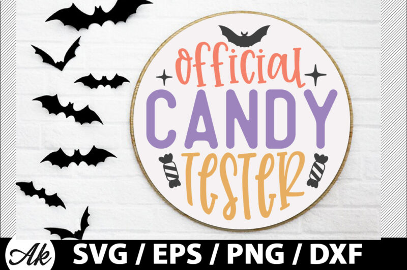 Halloween Round Sign SVG Bundle