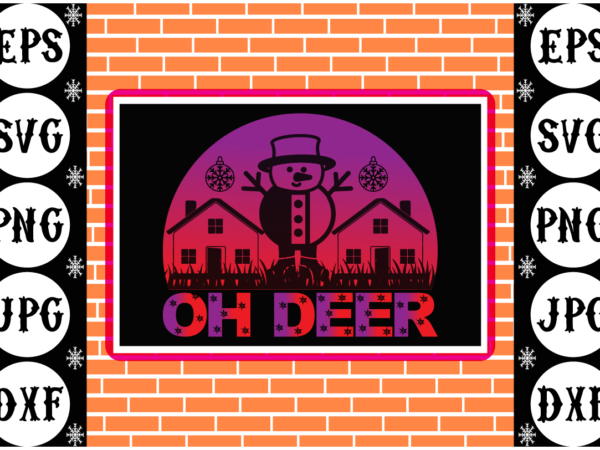 Oh deer t shirt design online