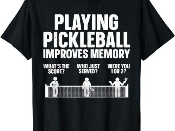 Pickleball art for men women paddle sport pickleball lover t-shirt