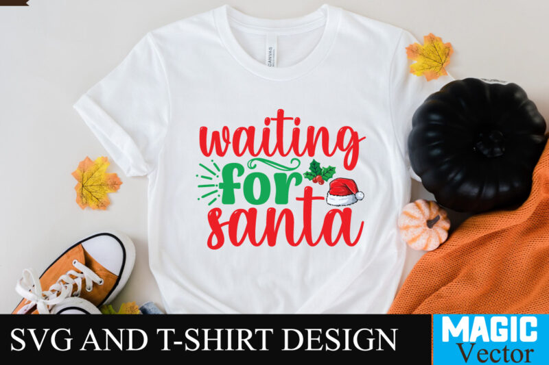 Waiting for Santa SVG Cut File