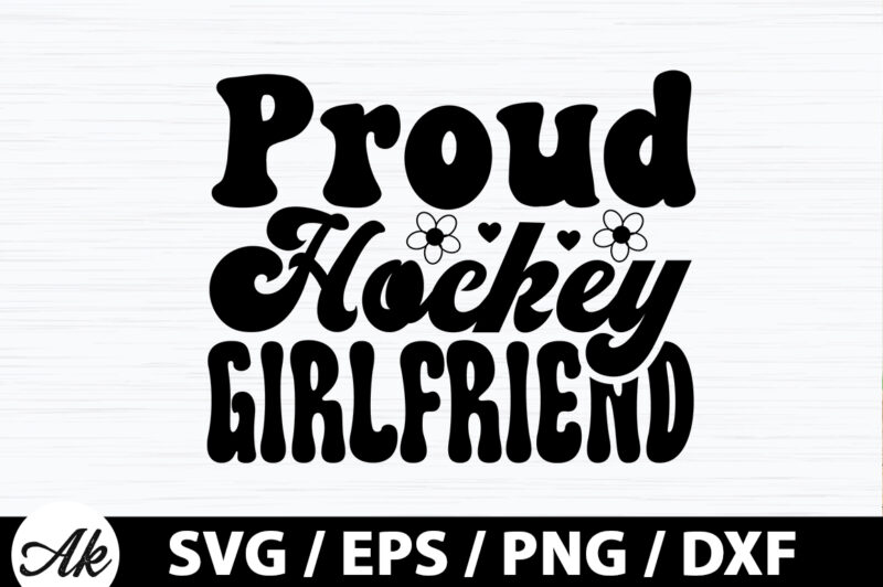 Retro Proud Hockey SVG Bundle