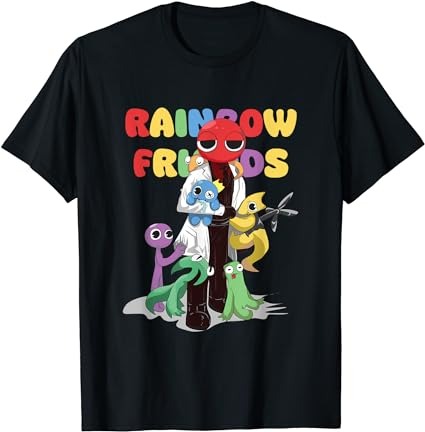 Rainbow friends friends rainbowfriends t-shirt