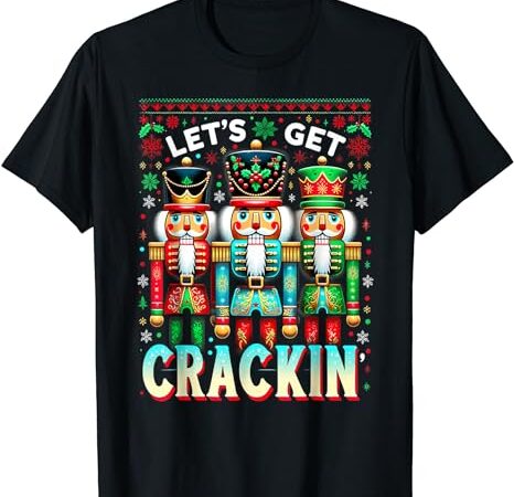 Retro groovy christmas 2023 nuts about christmas nutcracker t-shirt 2