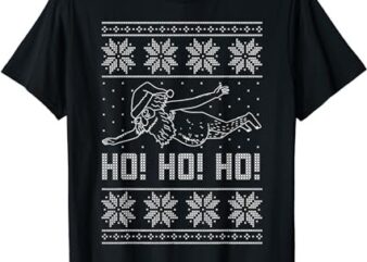 Rick and Morty Fan Art Santa Ugly Christmas Sweater T-Shirt