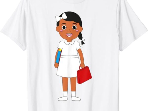 Ruby bridges black history month walk to school day kids t-shirt