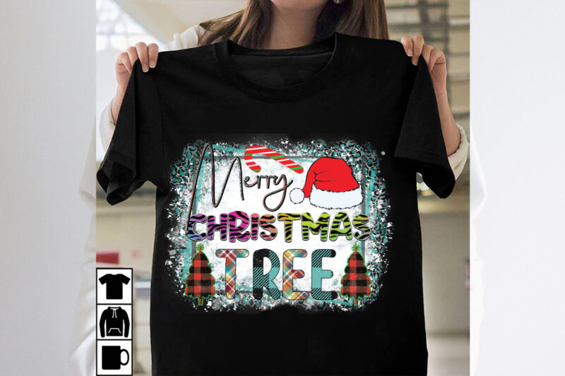 Merry Christmas Tree sublimation design, Christmas SVG Mega Bundle , 220 Christmas Design , Christmas svg bundle , 20 christmas t-shirt desi