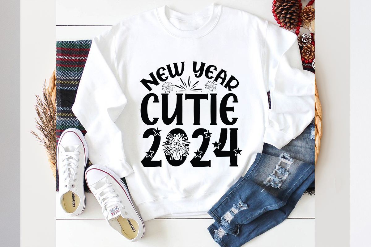 New Year Cutie 2024 SVG Design New Year 2024 New Year Decorations 2024   SVG Copy 15 