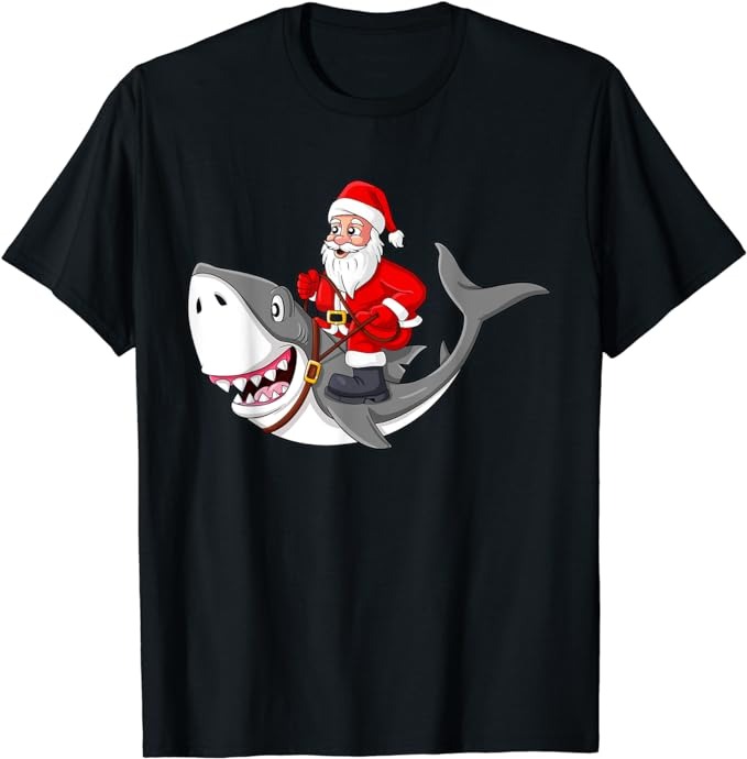 15 Christmas Shark Shirt Designs Bundle For Commercial Use Part 3, Christmas Shark T-shirt, Christmas Shark png file, Christmas Shark digita