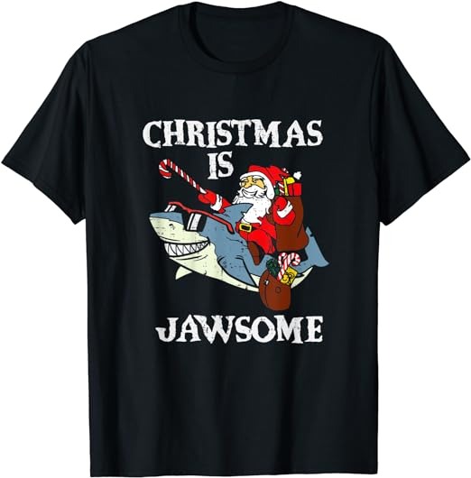 15 Christmas Shark Shirt Designs Bundle For Commercial Use Part 4, Christmas Shark T-shirt, Christmas Shark png file, Christmas Shark digita