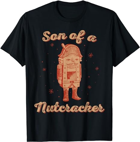 Son of a Nutcracker Shirt Men & Women Matching Pajamas Xmas T-Shirt