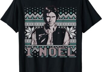 Star Wars I Noel Han Solo Holiday Humor Christmas T-Shirt T-Shirt