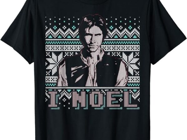 Star wars i noel han solo holiday humor christmas t-shirt t-shirt