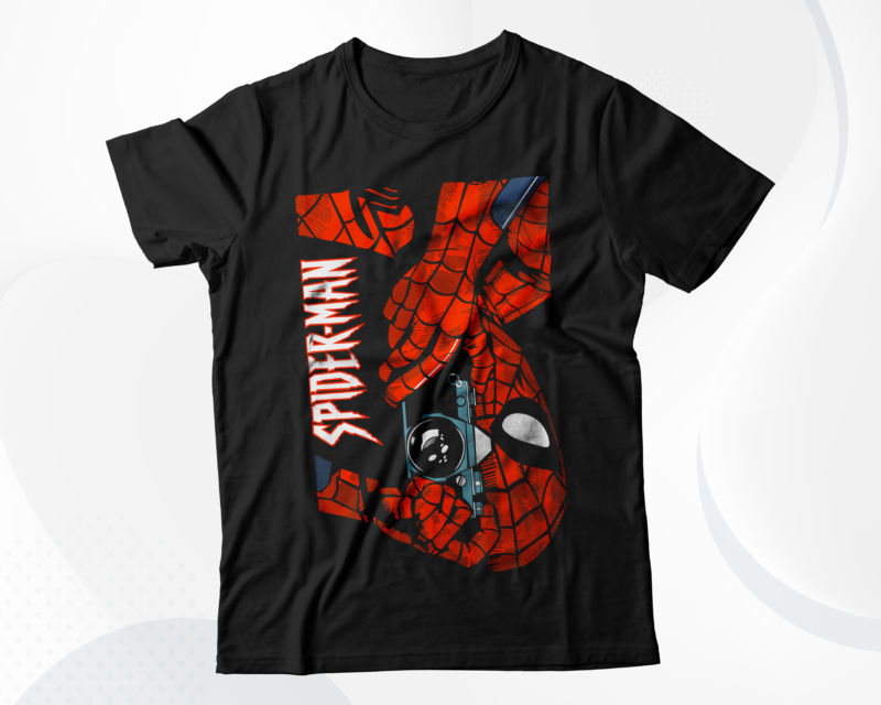 100 Super Hero T-Shirt Designs Bundle 2 | Spidey T-Shirt Designs Bundle | Masked Hero T-Shirt Designs Bundle | DTF Transfer | DTG Transfer