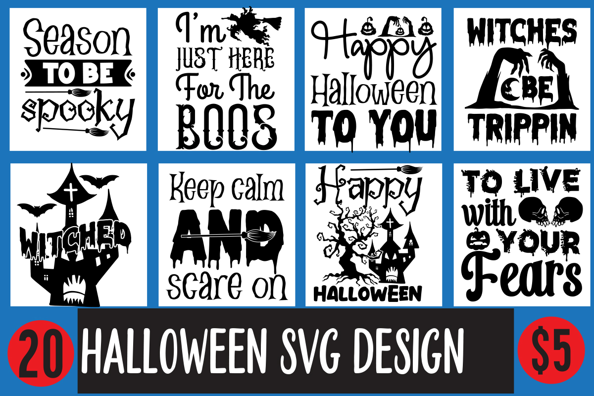 Halloween SVG design bundle ,Halloween SVG design,Halloween Quotes ...