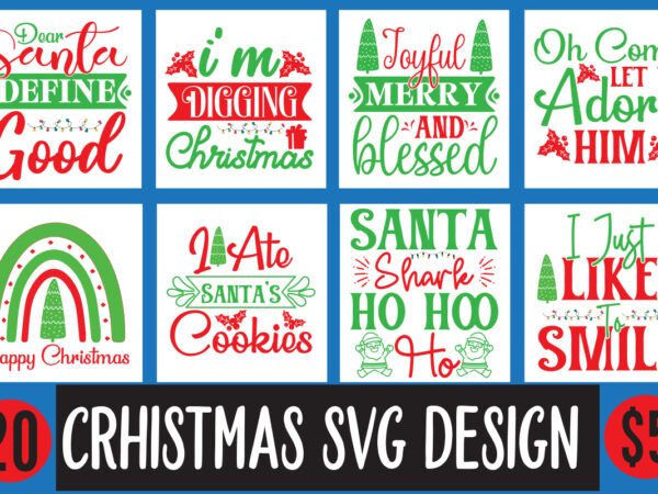 Christmas SVG Bundle Christmas Shirt SVG for Cricut Christmas Tee SVG  Bundle Digital Download 