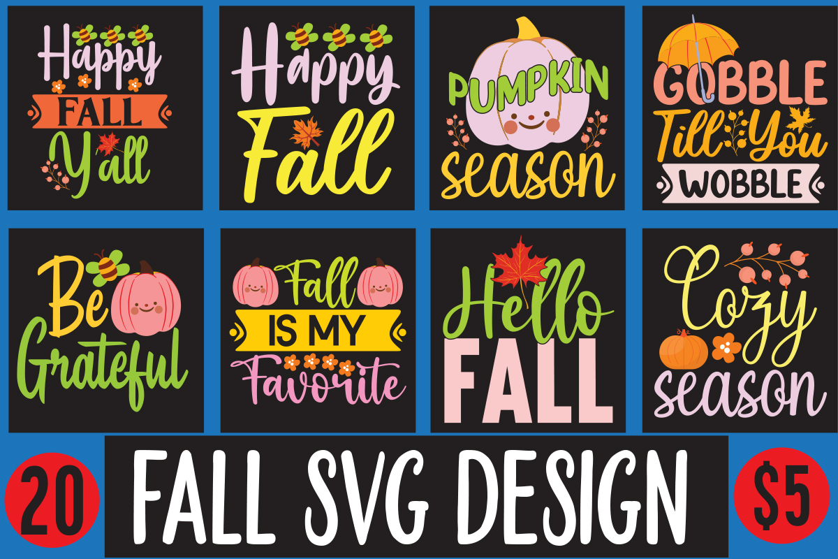 Fall Svg Design Bundle,fall Svg Cutting Files,fall Svg Bundle,fall 