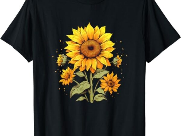 Vintage sunflower graphic t-shirt