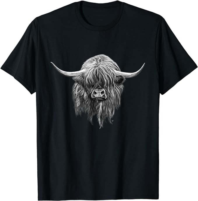 Wee Hamish The Scottish Highland Cow T-Shirt