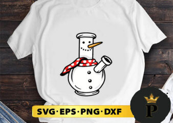 Weed Christmas Snowman SVG, Merry Christmas SVG, Xmas SVG PNG DXF EPS t shirt design for sale