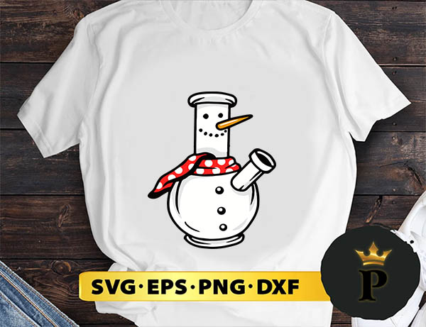 Weed Christmas Snowman SVG, Merry Christmas SVG, Xmas SVG PNG DXF EPS