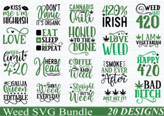 Weed SVG Bundle